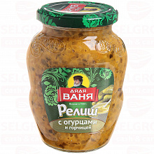 Релиш ДЯДЯ ВАНЯ с огурцами и горчицей, 350г