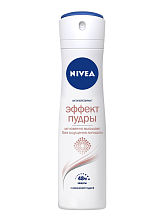 Антиперспирант NIVEA эффект пудры спрей, 150мл