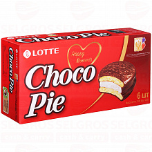 Печенье LOTTE CHOCO PIE, 168г