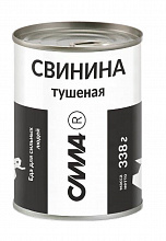 Свинина тушеная СИЛА высший сорт, 338г