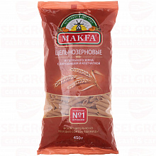 Макароны перья MAKFA цельнозерновые, 450г