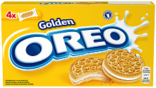 Печенье OREO с начинкой и ванильным вкусом, 176г