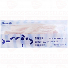 Пикша BOREALIS филе без кожи свежемороженое, 600г