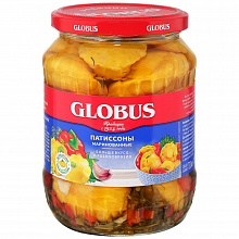 Патиссоны маринованные GLOBUS, 720мл