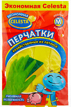 Перчатки хозяйственные CELESTA M, 1 пара