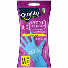 Перчатки QUALITA M, 10шт